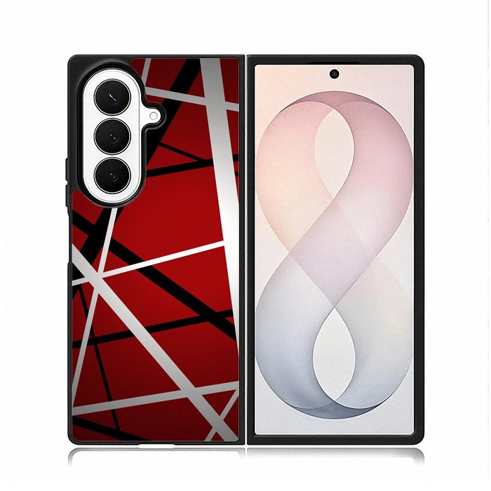 Van Halen Guitar Vintage Samsung Galaxy Z Fold 8 Ultra Case