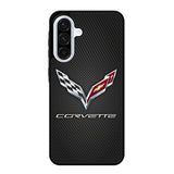Corvette Logo Carbon Samsung Galaxy A36 Case DC0388
