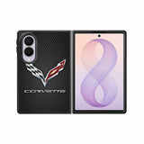 Corvette Logo Carbon Samsung Galaxy Z Fold 8 Case DC0388