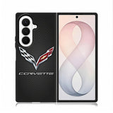 Corvette Logo Carbon Samsung Galaxy Z Fold 8 Ultra Case DC0388