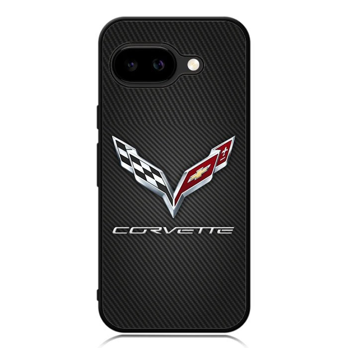 Corvette Logo Carbon Google Pixel 9A Case DC0388
