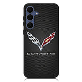 Corvette Logo Carbon Samsung Galaxy S23 FE Case DC0388
