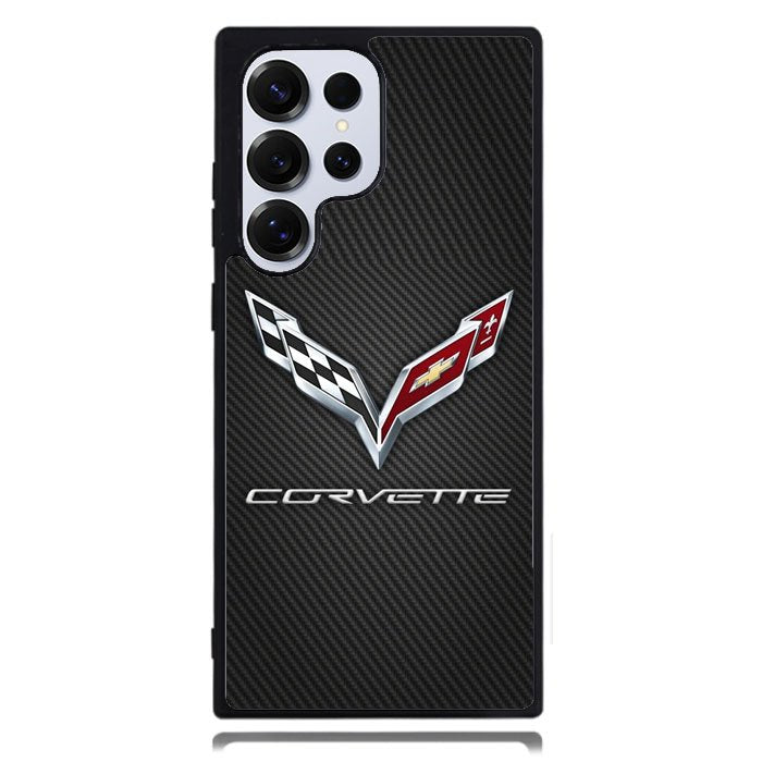 Corvette Logo Carbon Samsung Galaxy S25 Ultra Case DC0388