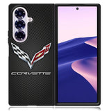 Corvette Logo Carbon Samsung Galaxy Z Fold 7 Case DC0388