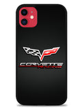 Corvette Racing Carbon Logo iPhone 11 Case