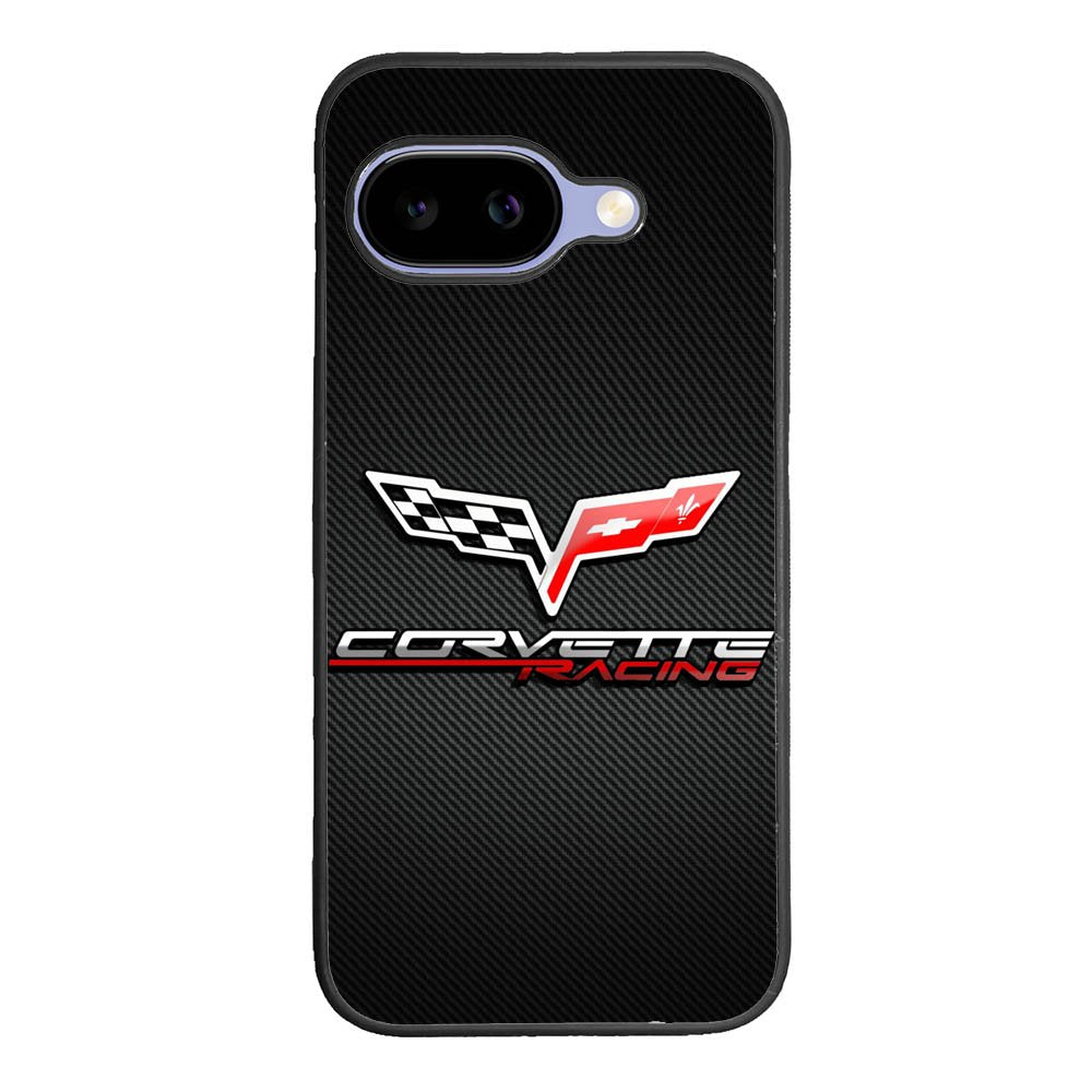 Corvette Racing Carbon Logo Google Pixel 10A Case