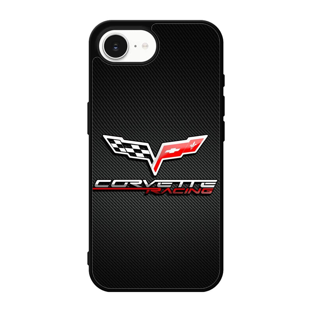 Corvette Racing Carbon Logo iPhone 17e Case