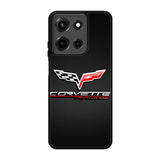 Corvette Racing Carbon Logo Motorola Moto G 5G 2025 Case DC4917