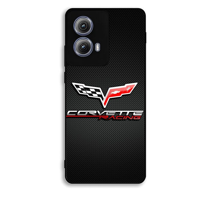Corvette Racing Carbon Logo Motorola Moto Edge 2024 Case DC0287