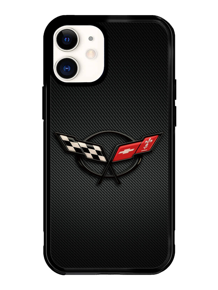 Corvette Logo 4th iPhone 12 Case