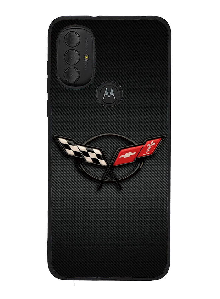 Corvette Logo 4th Motorola Moto G Pure 2021 , Moto G Power 2022 Case