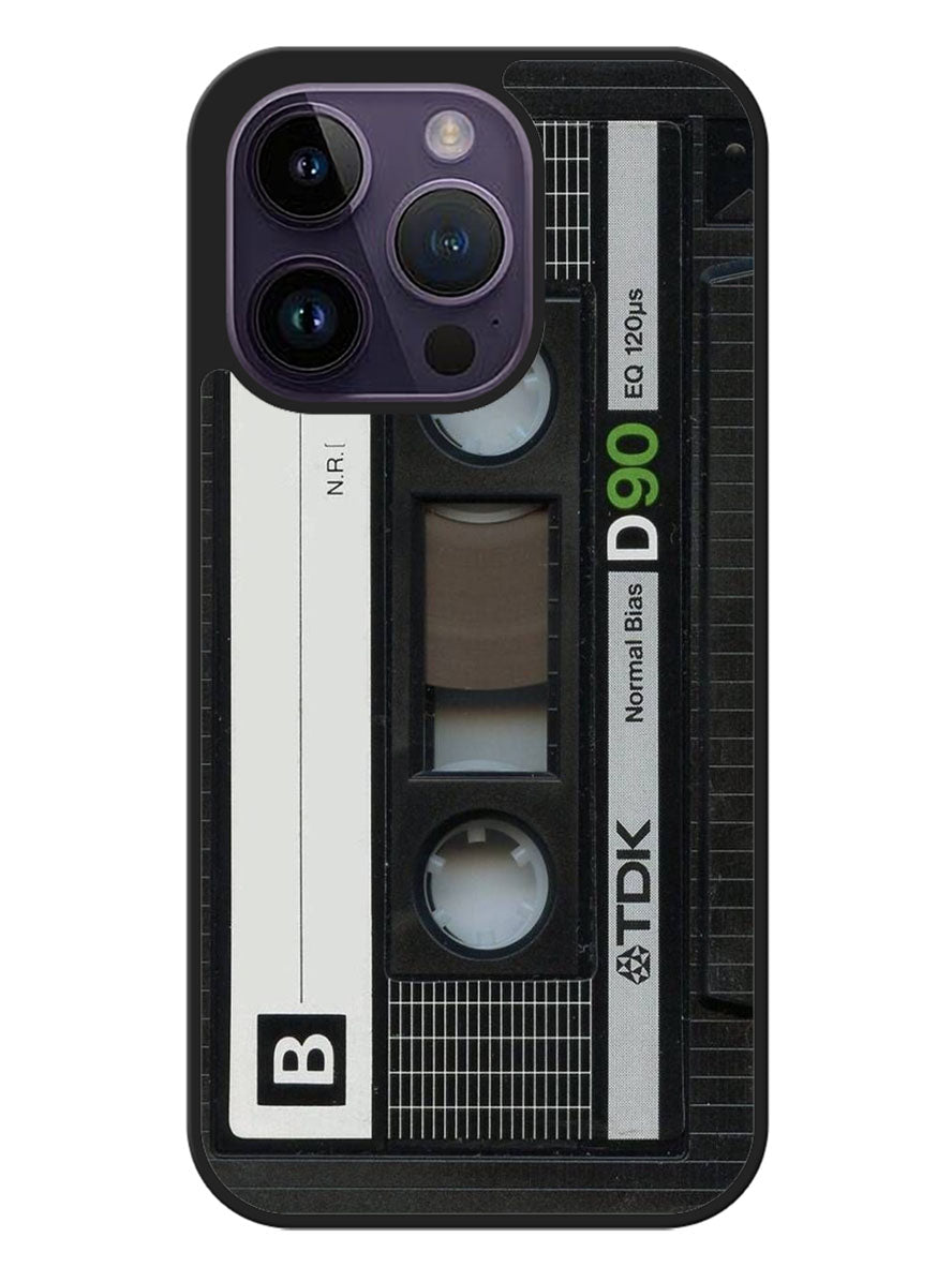 Retro Cassette Tape D90 iPhone 14 Pro Case BLN8857