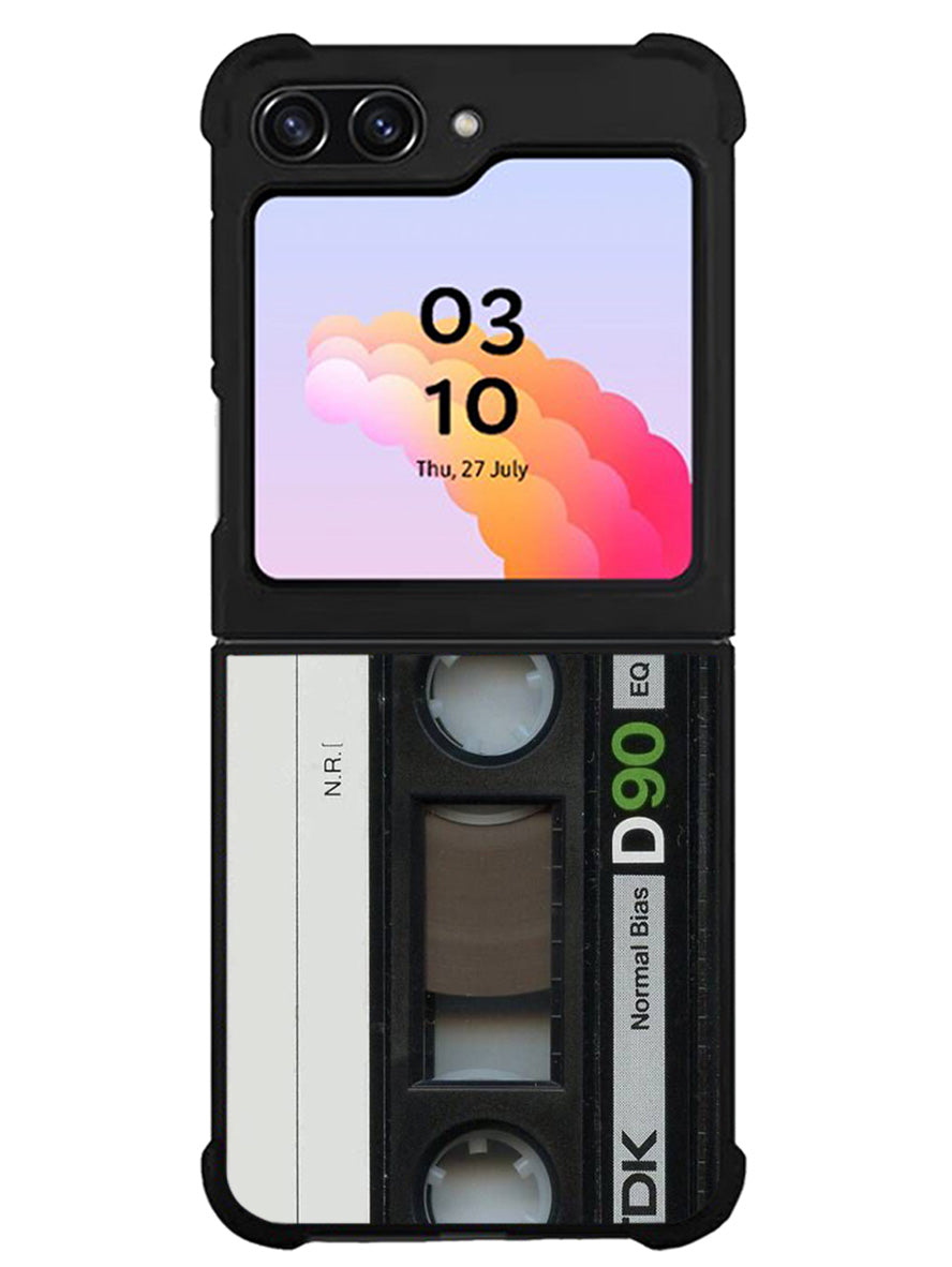 Retro Cassette Tape D90 Samsung Galaxy Z Flip 5 5G 2023 Case