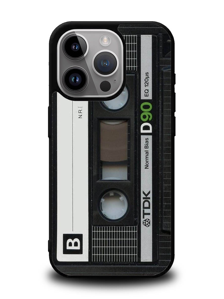 Retro Cassette Tape D90 iPhone 16 Pro Max Case