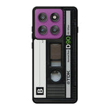 Retro Cassette Tape D90 Motorola Moto Edge 60 Pro Case