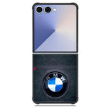 BMW Logo Leather Samsung Galaxy Z Flip 7 Case DC0210