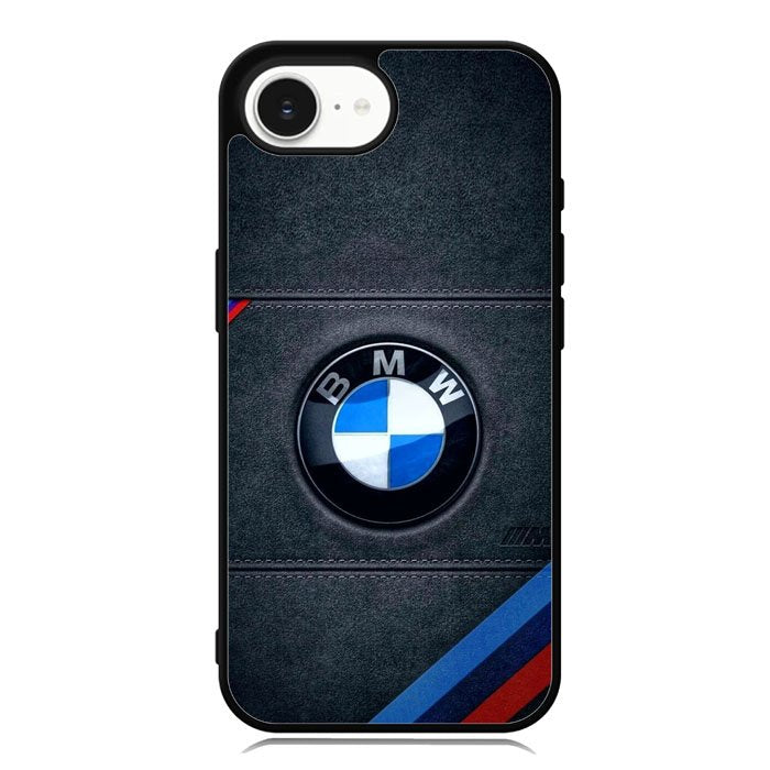 BMW Logo Leather iPhone 16e Case DC0210