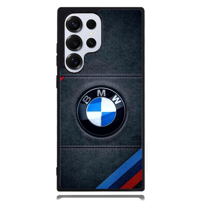 BMW Logo Leather Samsung Galaxy S25 Ultra Case DC0210