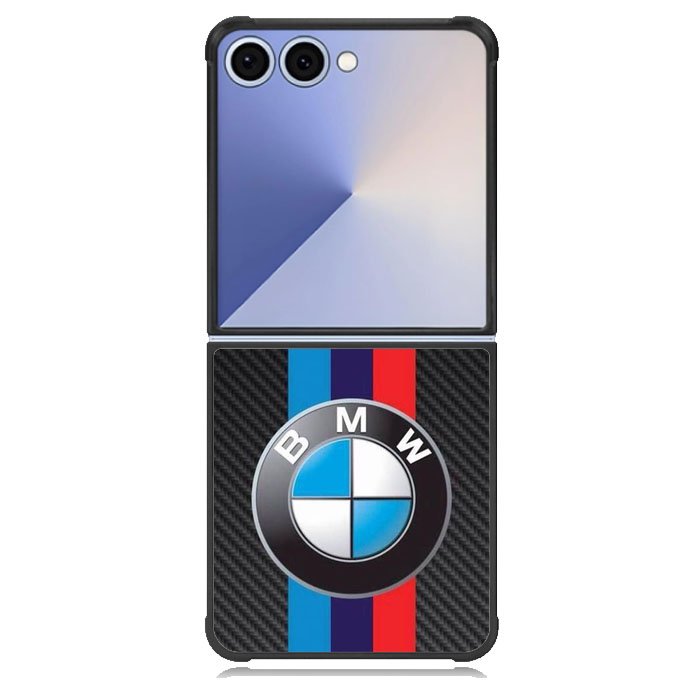 BMW Carbon Stripes Logo Samsung Galaxy Z Flip 7 Case DC0204