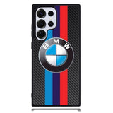 BMW Carbon Stripes Logo Samsung Galaxy S24 Ultra Case DC0204
