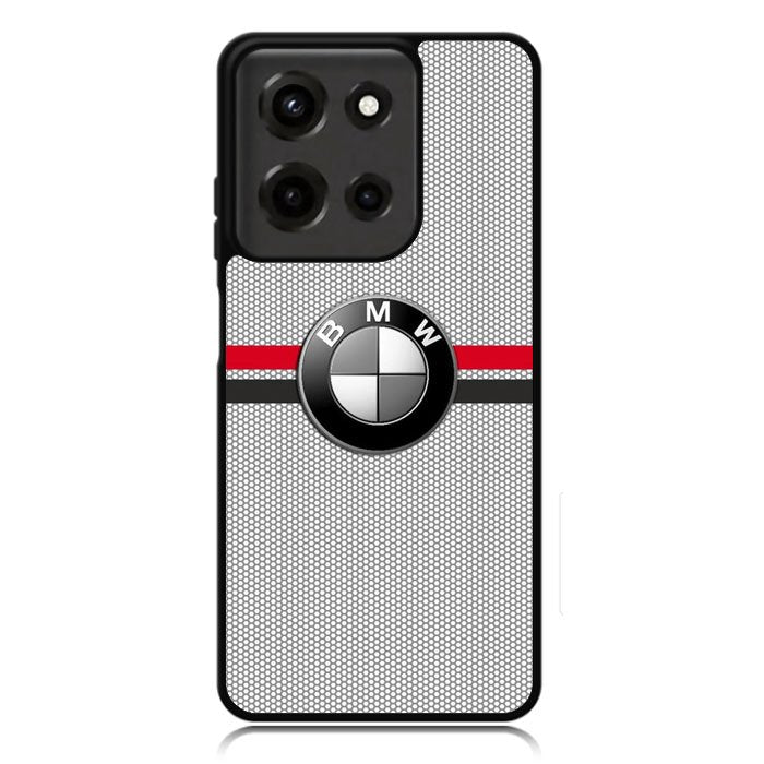 BMW Racing Red Black Logo Motorola Moto G Power 5G 2025 DC0218