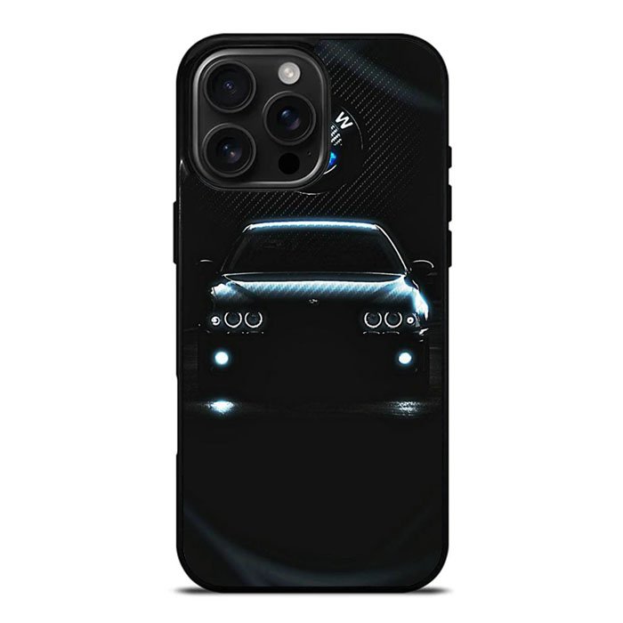 BMW Blue Neon iPhone 16 Pro Case DC0203