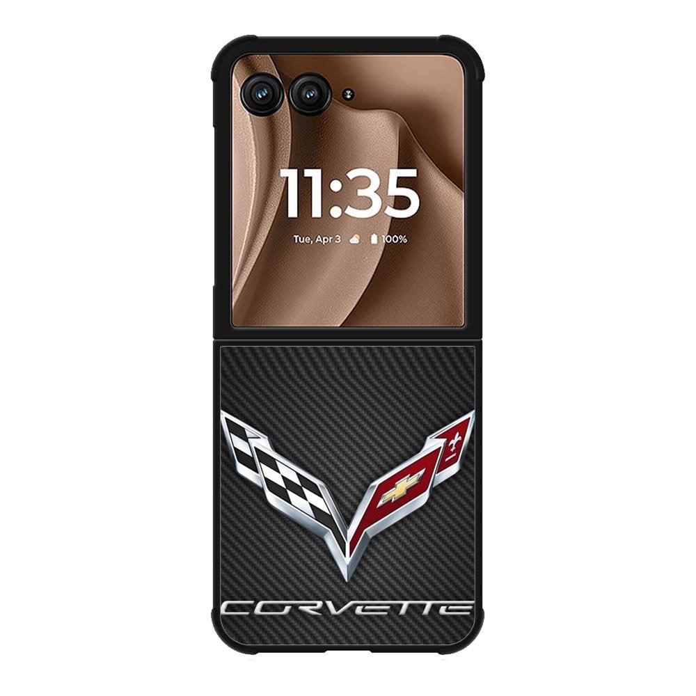 Elegant Corvette Logo Motorola Moto RAZR Plus 2025 Case
