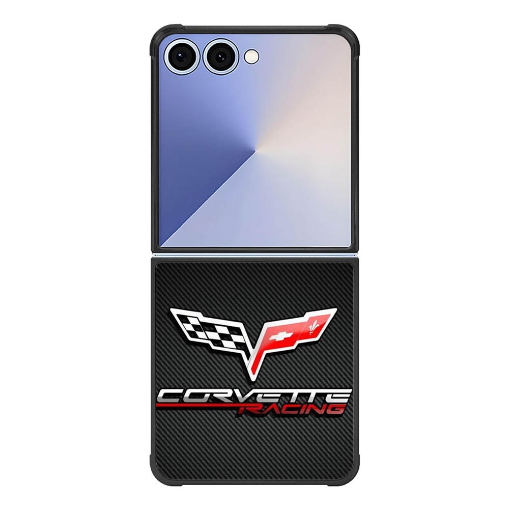 Corvette Racing Logo Samsung Galaxy Z Flip 7 5G Case