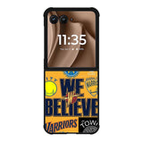 We Believe Golden State Warriors Motorola Moto RAZR Plus 2025 Case