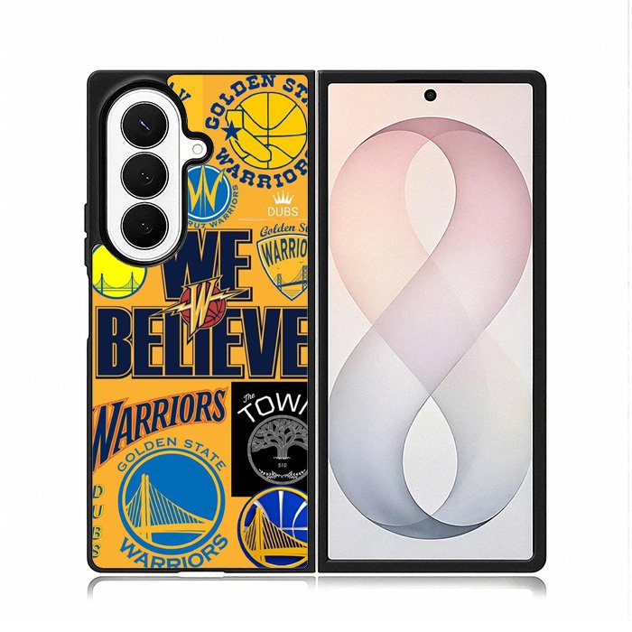 We Believe Golden State Warriors Samsung Galaxy Z Fold 8 Ultra Case DC1963
