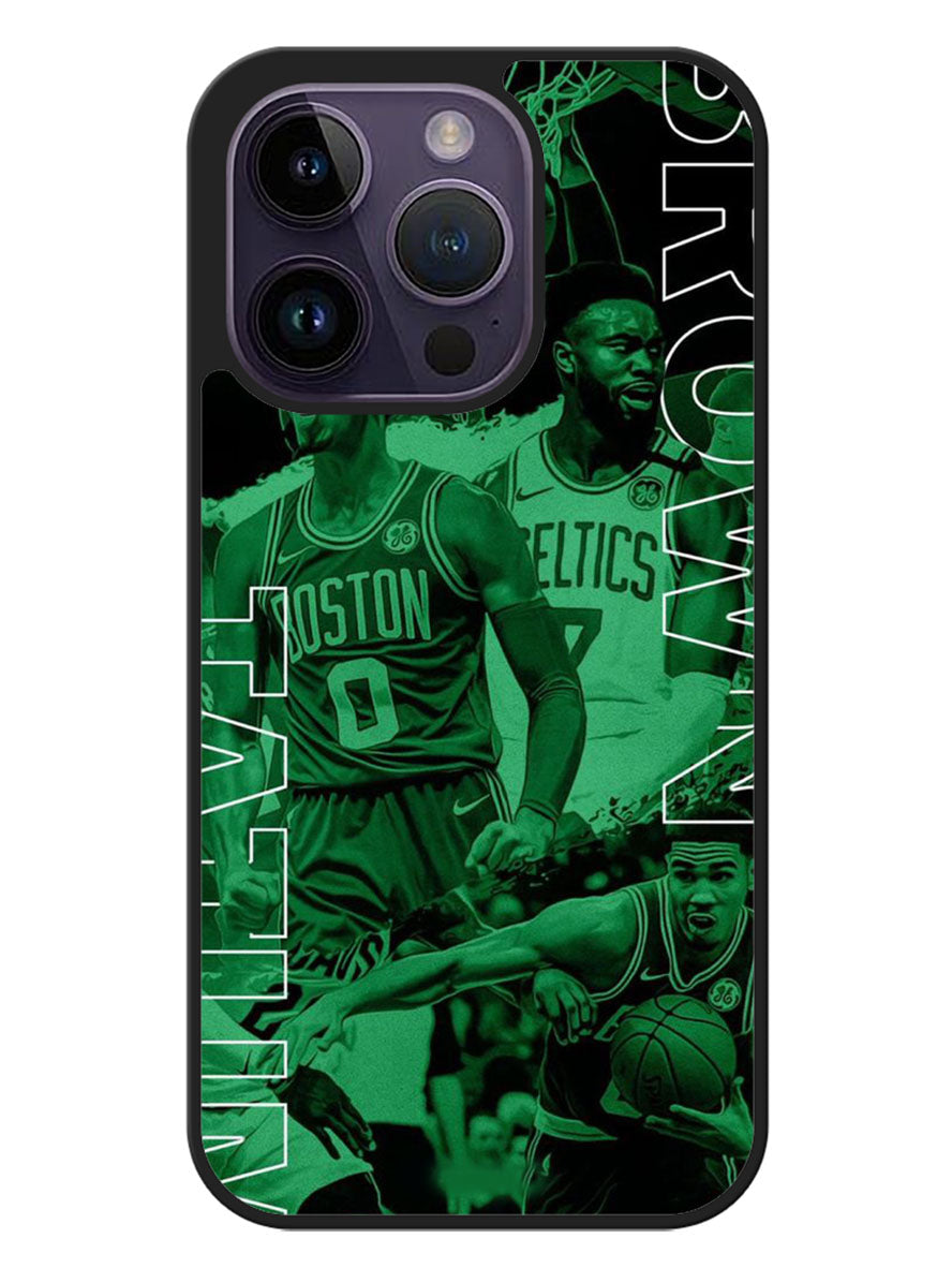 Brown Tatum Boston Celtics Player iPhone 14 Pro Case BLN10670