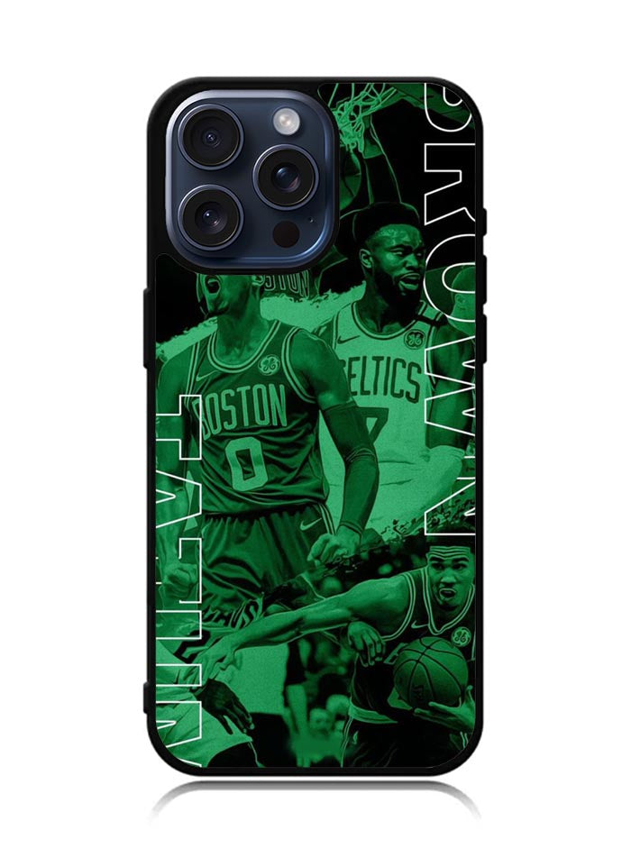 Brown Tatum Boston Celtics Player iPhone 15 Pro Case BLN10670