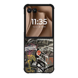 Graffiti in The Grey Wal Motorola Moto RAZR Plus 2025 Case