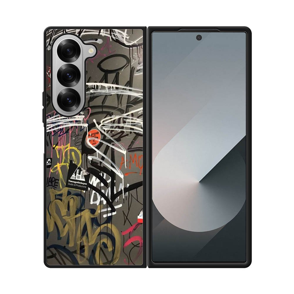 Graffiti in The Grey Wal Samsung Galaxy Z Fold 7 5G Case