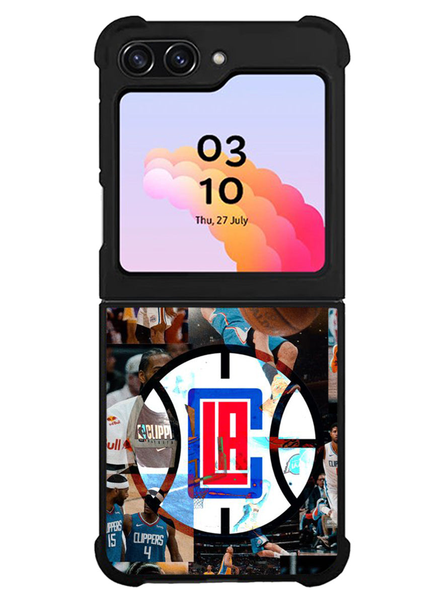 LA Clippers Player Photos Samsung Galaxy Z Flip 5 5G 2023 Case