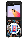 LA Clippers Player Photos Samsung Galaxy Z Flip 5 5G 2023 Case