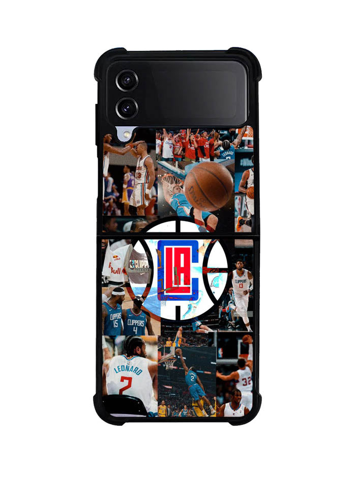 LA Clippers Player Photos Samsung Galaxy Z Flip 4 5G 2022 Case