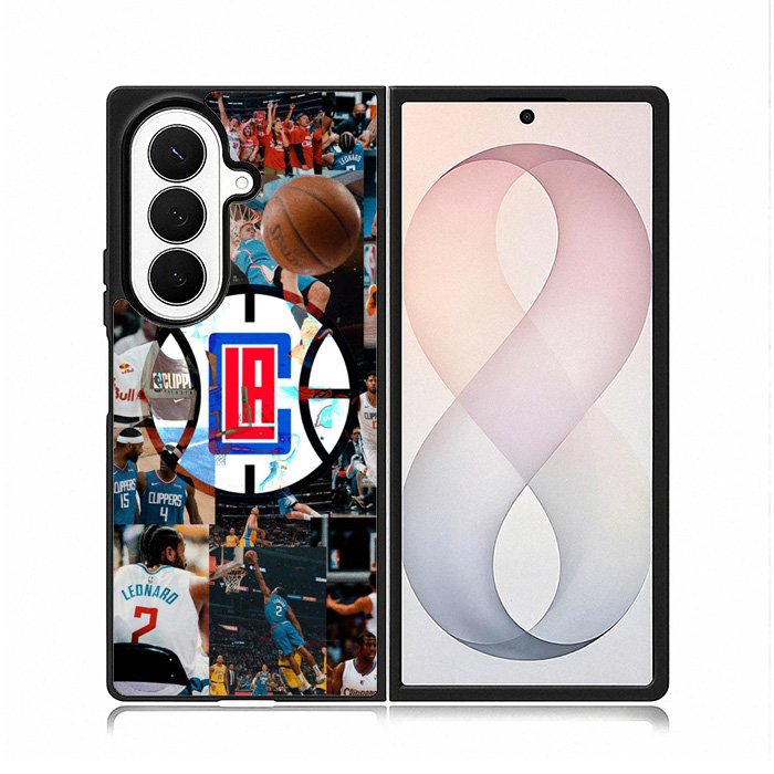LA Clippers Player Photos Samsung Galaxy Z Fold 8 Ultra Case