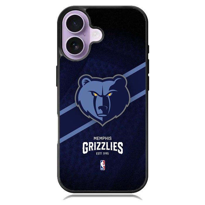 Memphis Grizzlies Nba iPhone 16 Case DC1117
