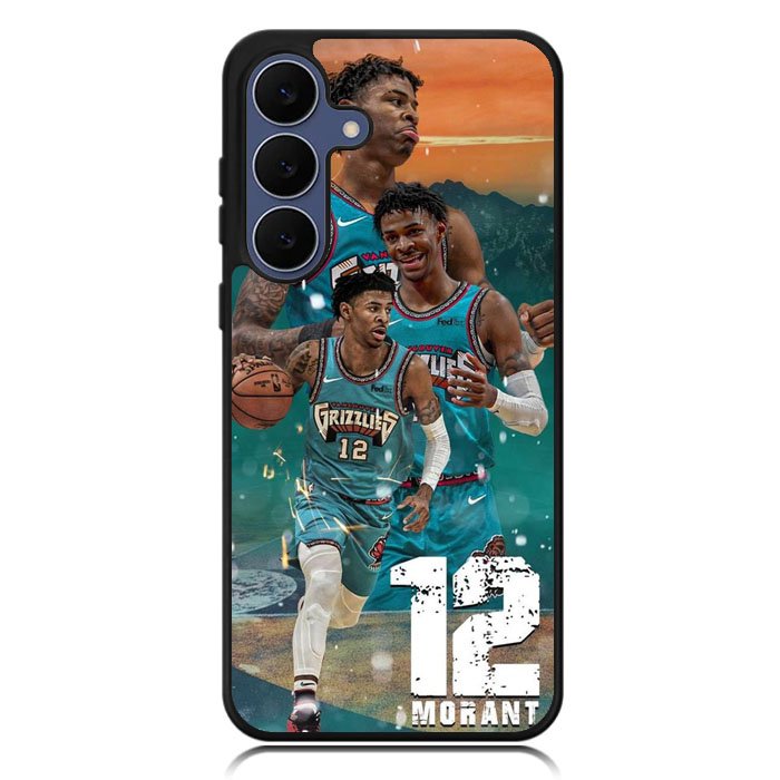 12 Morant Memphis Grizzlies Samsung Galaxy S25 Case DC0001