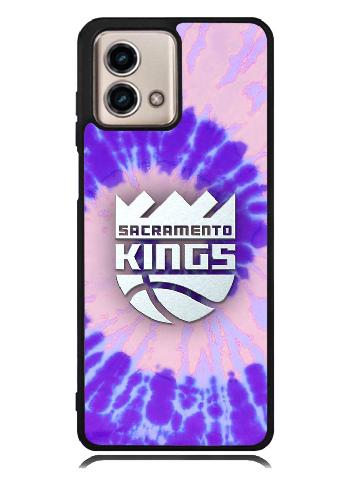 Sacramento Kings Tie Dye Style Logo Motorola Moto G Stylus 5G 2023 Case