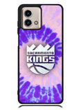 Sacramento Kings Tie Dye Style Logo Motorola Moto G Stylus 5G 2023 Case