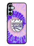 Sacramento Kings Tie Dye Style Logo Samsung Galaxy A25 5G Case