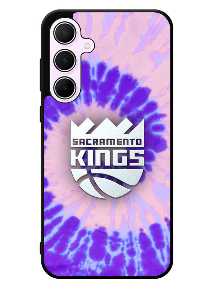Sacramento Kings Tie Dye Style Logo Samsung Galaxy A55 5G Case