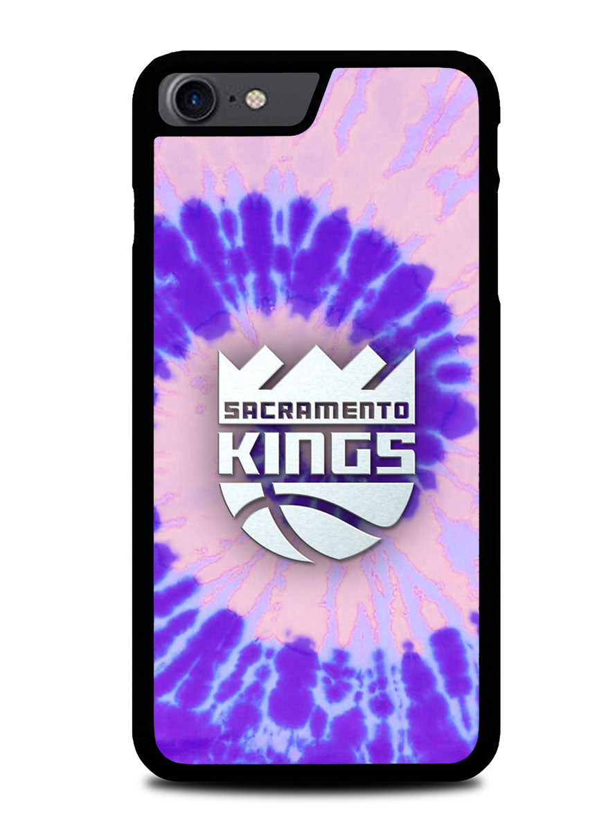 Sacramento Kings Tie Dye Style Logo iPhone SE 2nd Generation 2020 Case