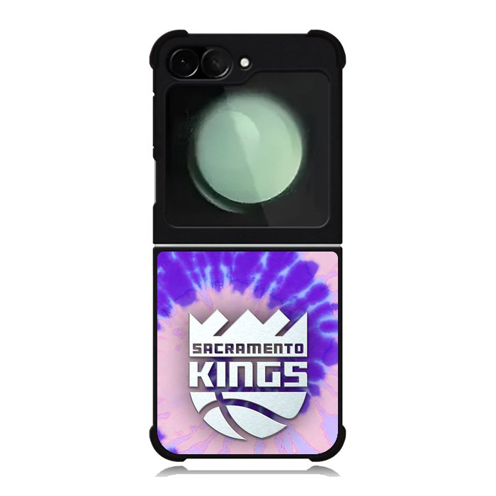 Sacramento Kings Tie Dye Style Logo Samsung Galaxy Z Flip 6 Case