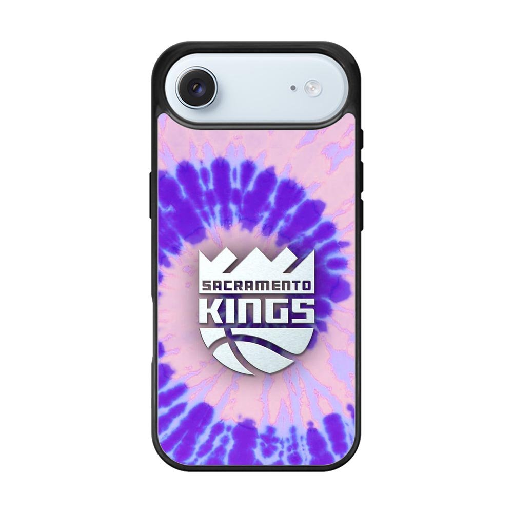 Sacramento Kings Tie Dye Style Logo iPhone Air Case