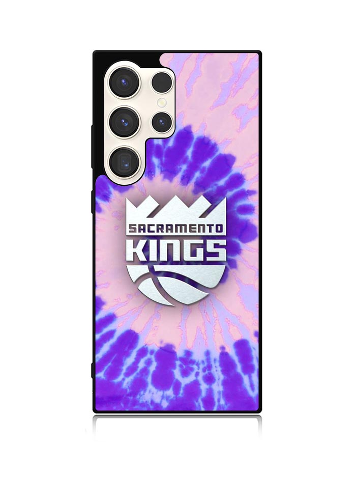 Sacramento Kings Tie Dye Style Logo Samsung Galaxy S24 Ultra 5G Case