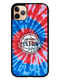 Detroit Pistons Tie Dye Style Logo iPhone 11 Pro Case