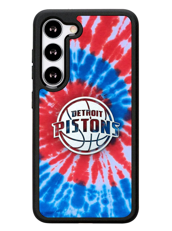 Detroit Pistons Tie Dye Style Logo Samsung Galaxy S23 Plus 5G / Samsung Galaxy S23+ 5G Case